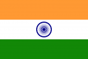 Flag of India.svg  180x120 - Индия