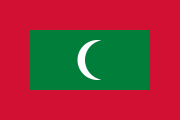 Flag of Maldives.svg  180x120 - Мальдивы