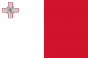 Flag of Malta.svg  180x120 - Мальта