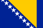 Flag of Bosnia and Herzegovina.svg  180x120 - Виза в Боснию