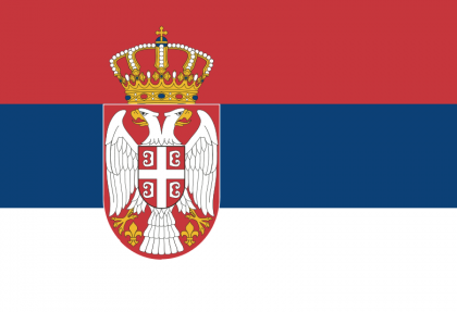 Flag of Serbia.svg  420x287 - Виза в Сербию