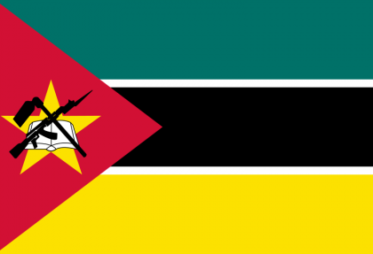 Flag of Mozambique.svg  420x287 - Виза в Мозамбик