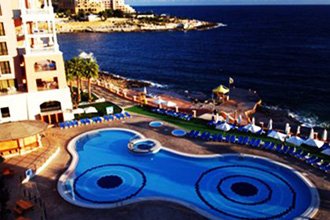 view from our balcony - Отдых на Мальте: отель Westin Dragonara Resort 5*
