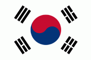 yujnaya koreya flag 180x120 - Южная Корея