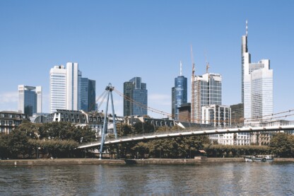 Frankfurt Skyscrapers Rivers Bridges Main river 593459 1280x853 416x277 - Франкфурт-на-Майне. Путешествие по Германии через финансовый центр